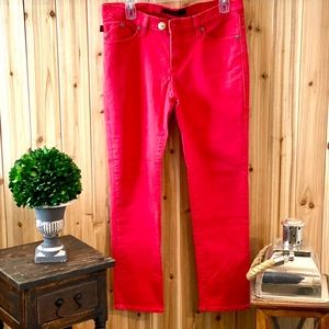 Rock & Republic Red Skinny Jeans